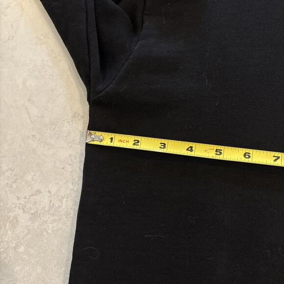 Noah NYC Sweatshirt Mens XL Black Long Sleeve Flower Streetwear Crewneck - Picture 7 of 11